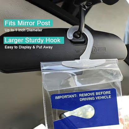 🔥🚗 Handicap Parking Placard Holder( 2 Pcak )
